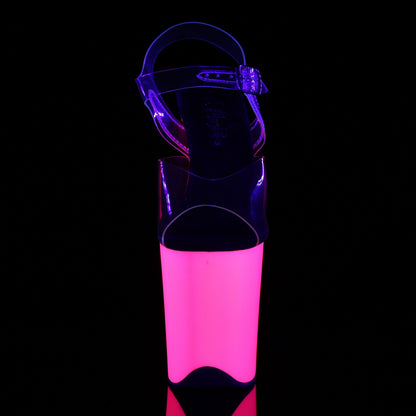 Pleaser Sandales pour femmes FLAMINGO-808udu CLR / Néon Rose