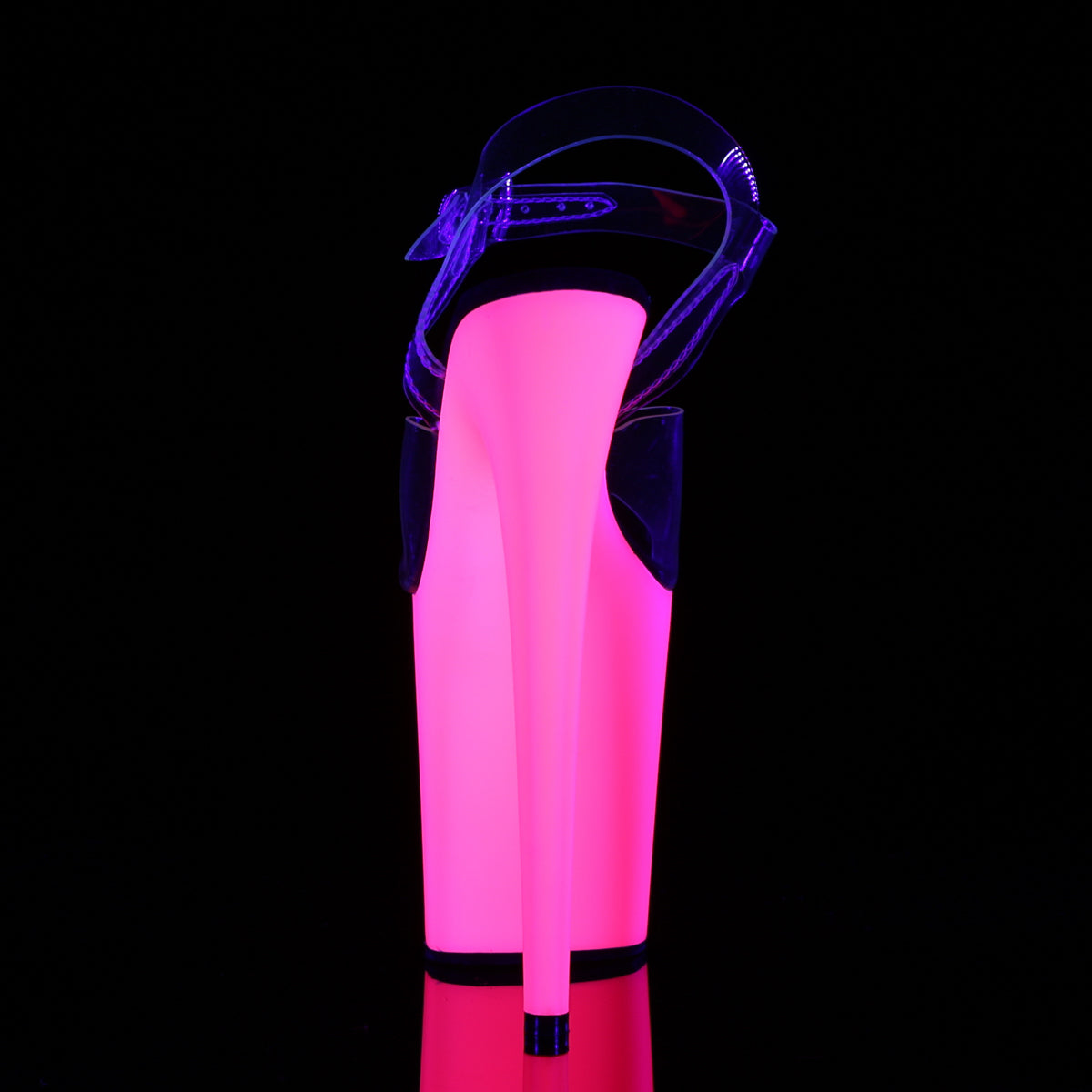 Pleaser Sandales pour femmes FLAMINGO-808udu CLR / Néon Rose