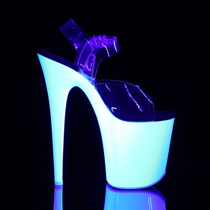 Pleaser Sandales pour femmes FLAMINGO-808udu CLR / NEON WHT