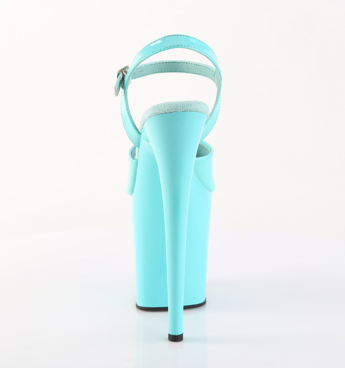 Pleaser Women's Platform Shoes FLAMINGO-809 Aqua Pat/Aqua
