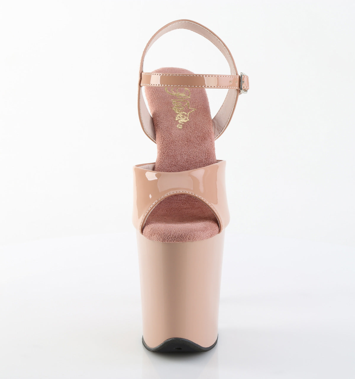 Pleaser Women's Platform Shoes FLAMINGO-809 Blush Pat/Blush