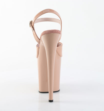 Pleaser Women's Platform Shoes FLAMINGO-809 Blush Pat/Blush