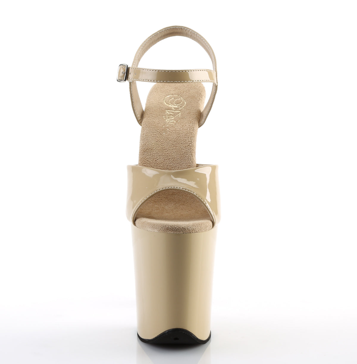 Pleaser Sandales pour femmes FLAMINGO-809 Crème Pat / Crème