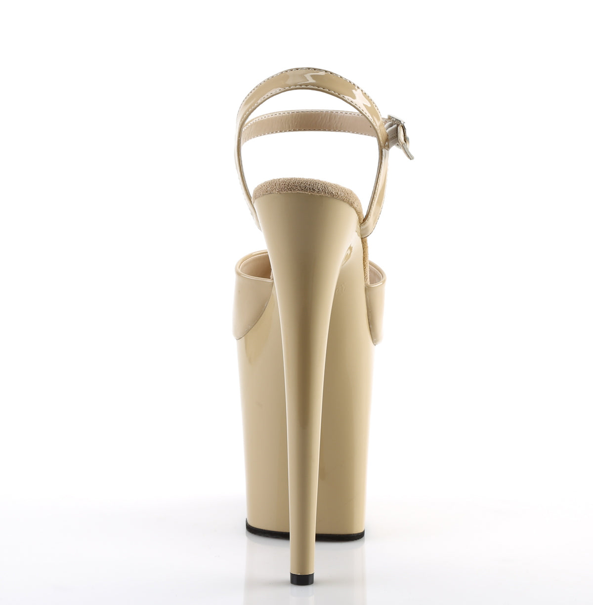 Pleaser Sandales pour femmes FLAMINGO-809 Crème Pat / Crème