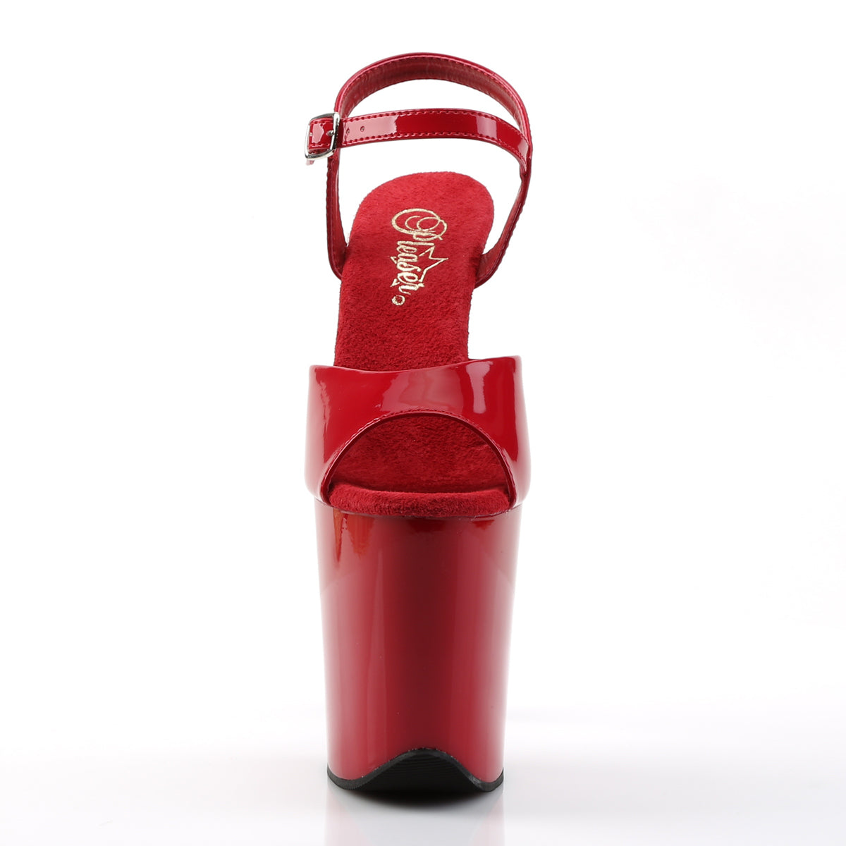 Pleaser Sandales pour femmes FLAMINGO-809 Pat rouge / rouge