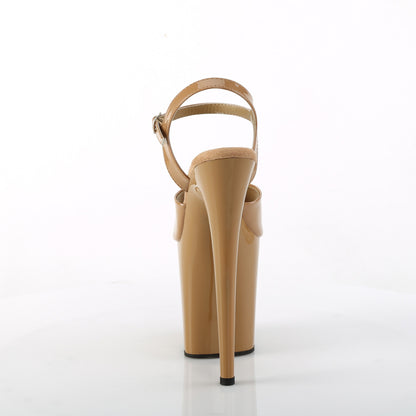 Pleaser  Sandals FLAMINGO-809 Toffee Pat/Toffee