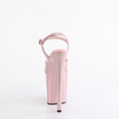 Pleaser   FLAMINGO-809gp B. Pat à paillettes roses / m