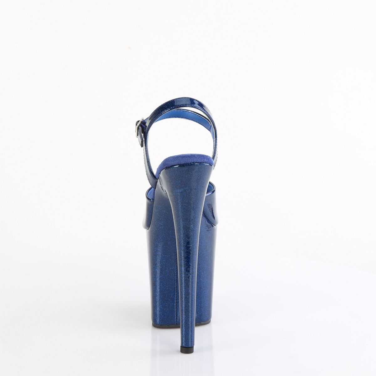 Pleaser   FLAMINGO-809gp Navy bleu paillette Pat / m