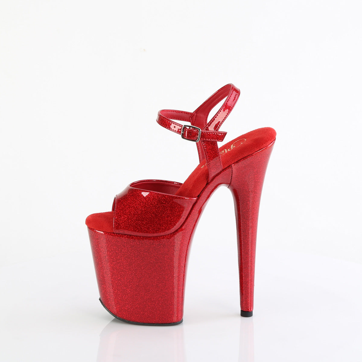 Pleaser   FLAMINGO-809gp Ruby Red paillettes Pat / m