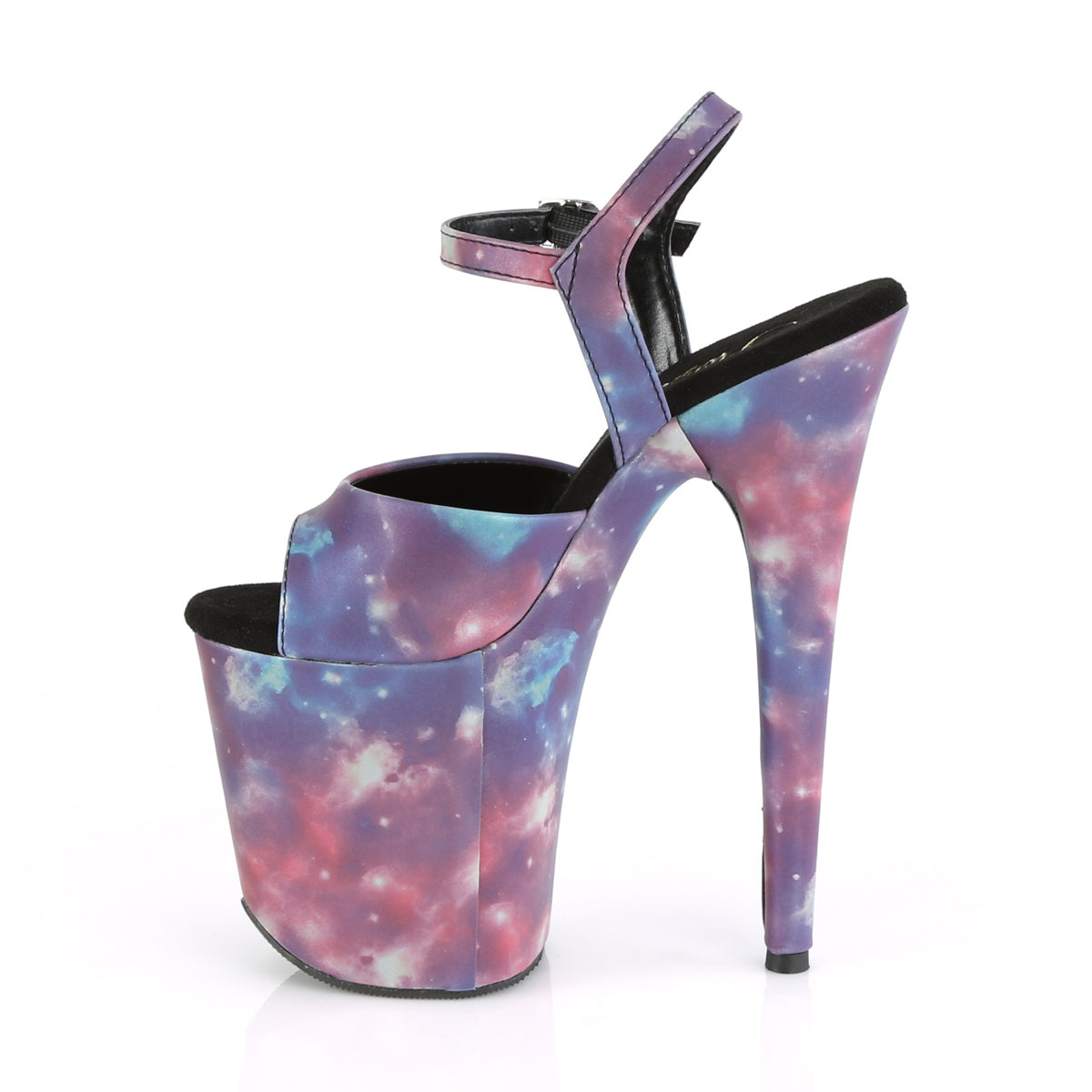 Pleaser Sandales pour femmes FLAMINGO-809refl violet-bleu réfléchissant / bleu violet refl.