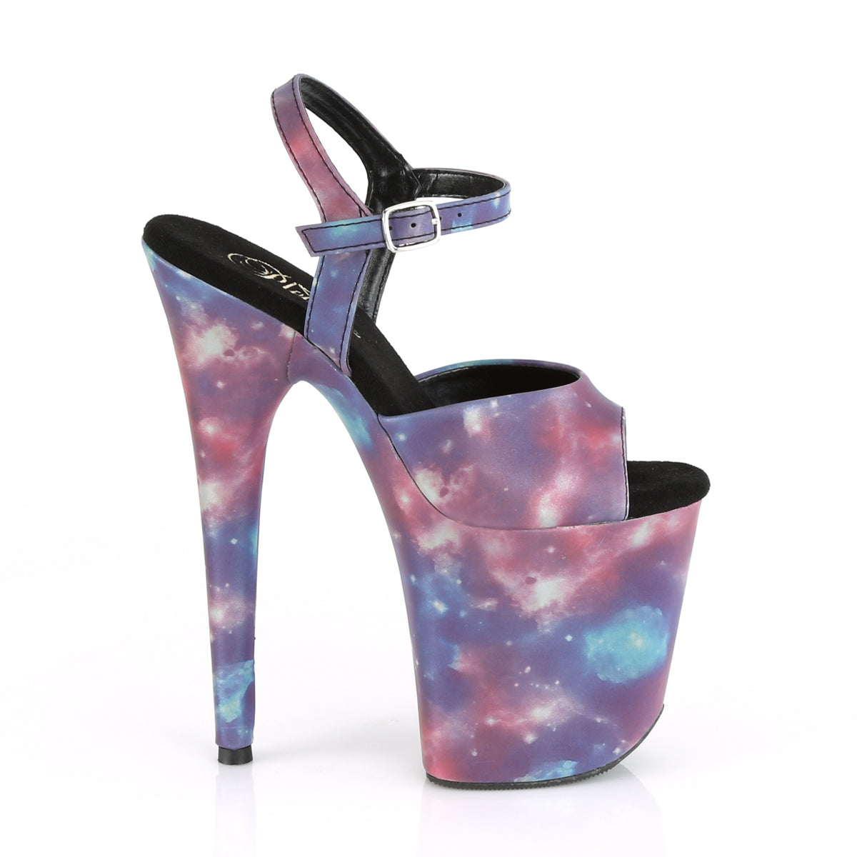 Pleaser Sandales pour femmes FLAMINGO-809refl violet-bleu réfléchissant / bleu violet refl.