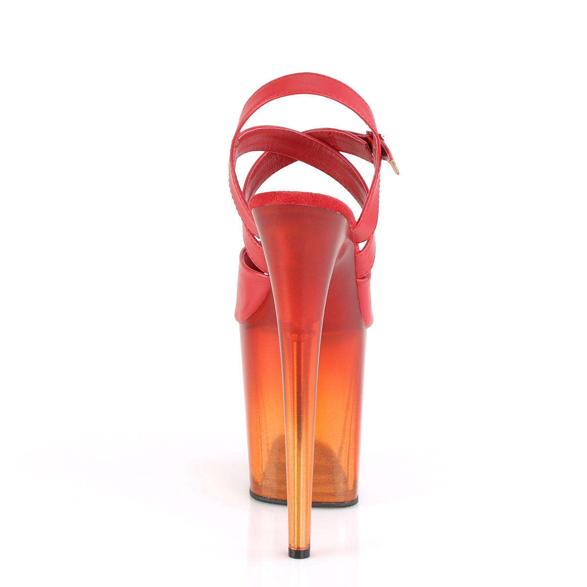 Pleaser Sandales pour femmes FLAMINGO-822t en forme de faux rouge / rouge fané