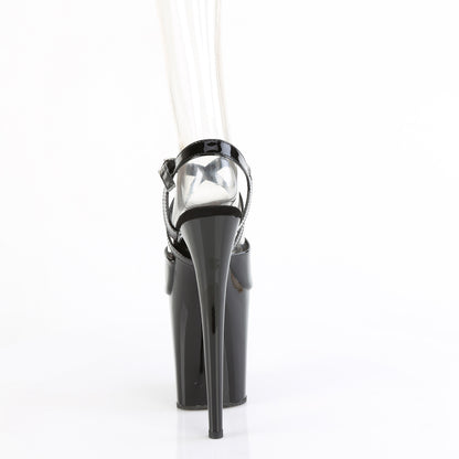 Pleaser   FLAMINGO-824 BLK PAT / BLK