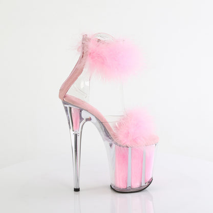 Pleaser   FLAMINGO-824F Clr-B. Pink Fur/M