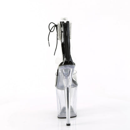 Pleaser   FLAMINGO-824RS CLR-BLK / CLR
