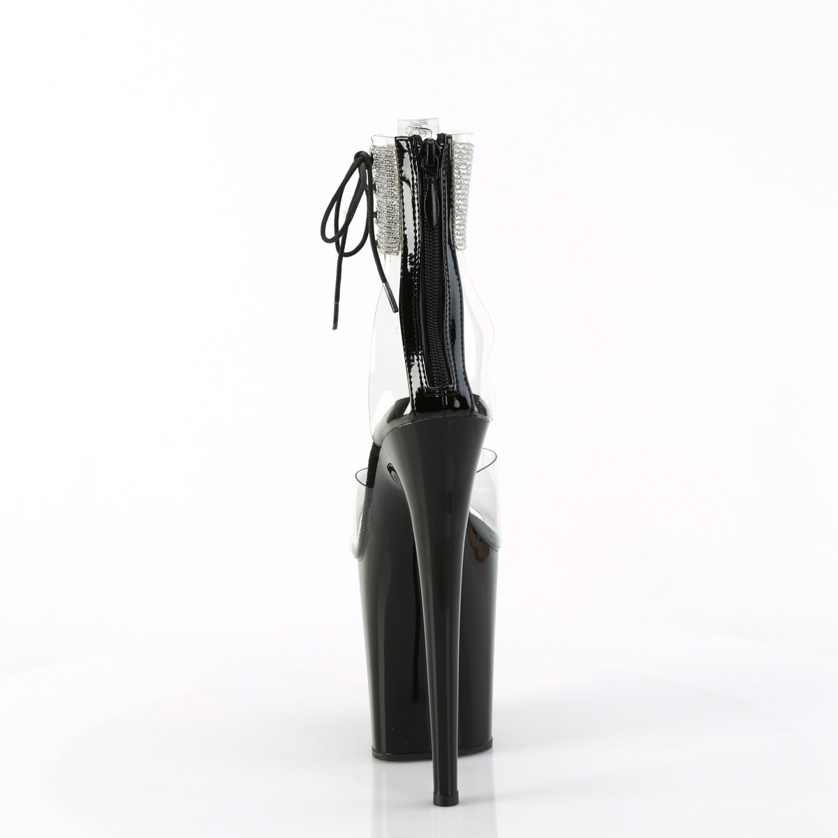 Pleaser   FLAMINGO-824RS CLR / BLK