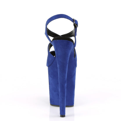 Pleaser Sandales pour femmes FLAMINGO-831fs royal bleu faux daim / daim bleu royal bleu