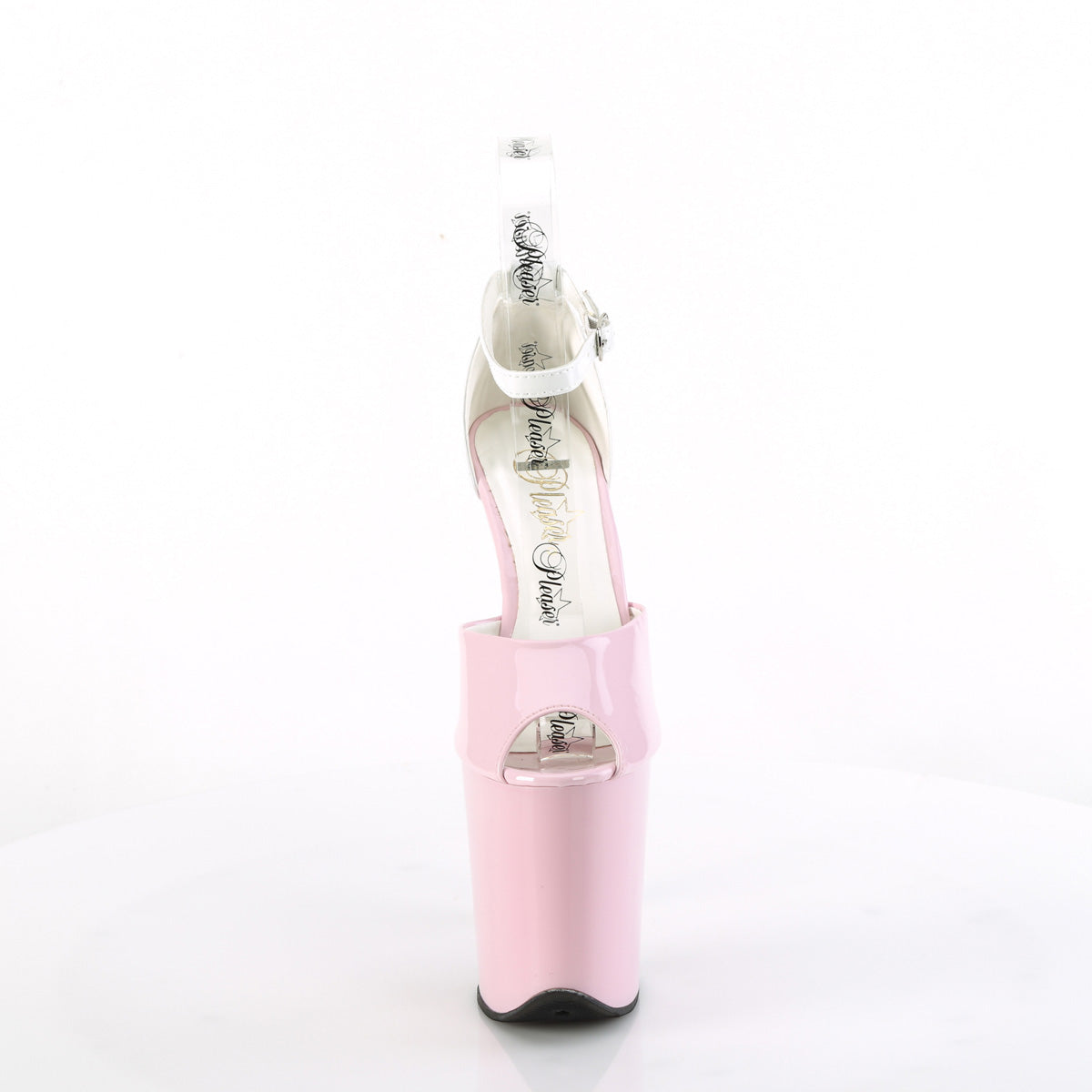 Pleaser   FLAMINGO-868 B. rose -Wht Pat / b. Rose-wht