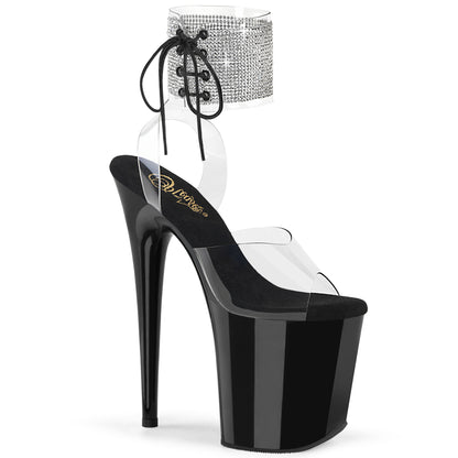 Pleaser   FLAMINGO-891-2rs CLR / BLK