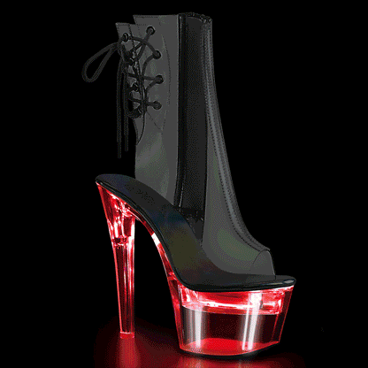 Pleaser Bottines pour femmes FLASHDANCE-1018C-7 CLR / CLR