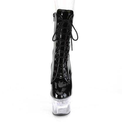 Pleaser Bottines pour femmes FLASHDANCE-1020-7 BLK PAT / CLR