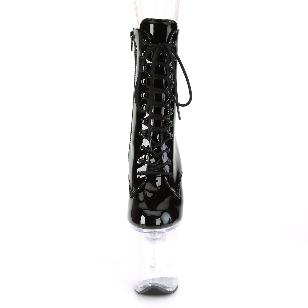 Pleaser Bottines pour femmes FLASHDANCE-1020-8 BLK PAT / CLR