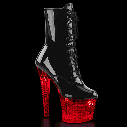 Pleaser Women's Platform Shoes FLASHDANCE-1020SPEC Blk/Clr
