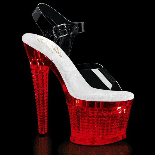 Pleaser  Des sandales FLASHDANCE-708Spec CLR / CLR