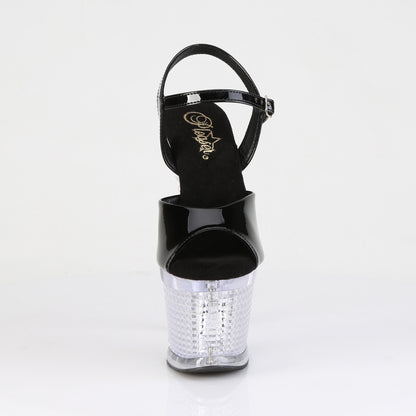 Pleaser Women's Platform Shoes FLASHDANCE-709SPEC Blk/Clr