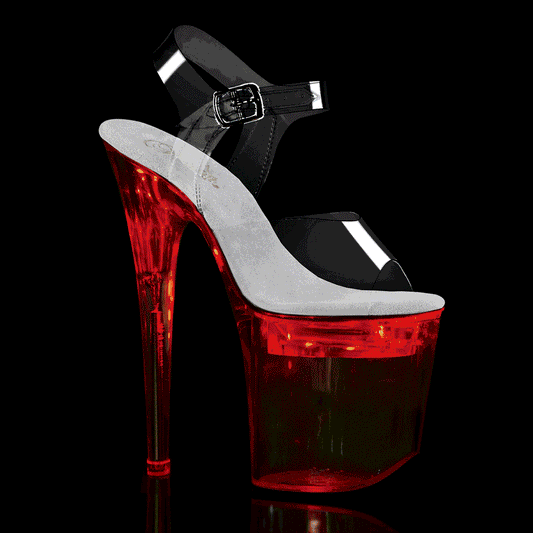Pleaser Sandales pour femmes FLASHDANCE-808 CLR / CLR
