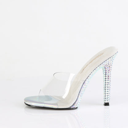 Fabulicious Women's Shoes GALA-01DML Clr/Slv AB RS