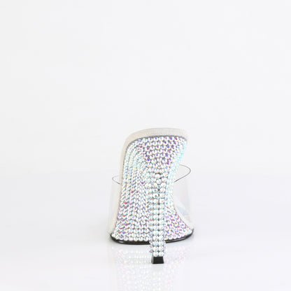 Fabulicious Women's Shoes GALA-01DML Clr/Slv AB RS