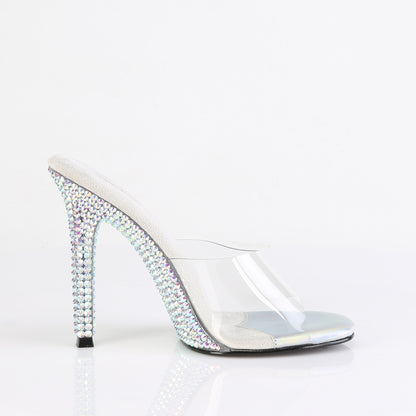 Fabulicious Women's Shoes GALA-01DML Clr/Slv AB RS
