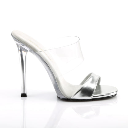 Fabulicious Sandales pour femmes GALA-02L SLV rencontré. PU-CLR / CLR