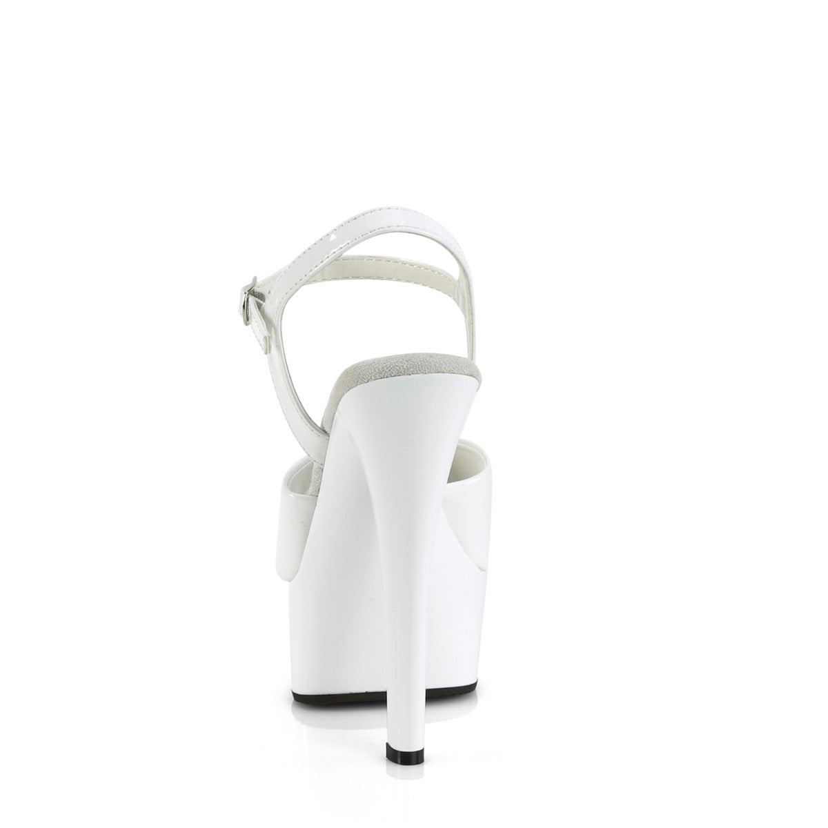Pleaser  Sandals GLEAM-609 Wht Pat/Wht