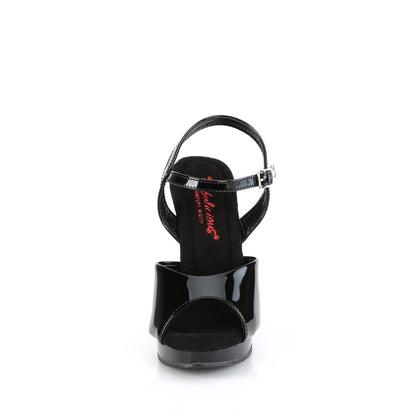 Fabulicious  Des sandales GLORY-509 BLK PAT / BLK