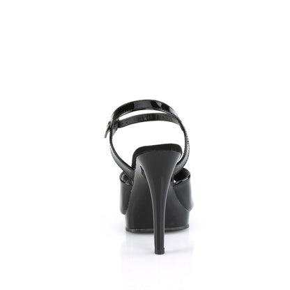 Fabulicious  Des sandales GLORY-509 BLK PAT / BLK