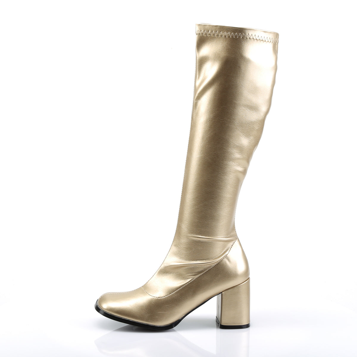Funtasma Bottes pour femmes Gogo-300 Gold STR PU