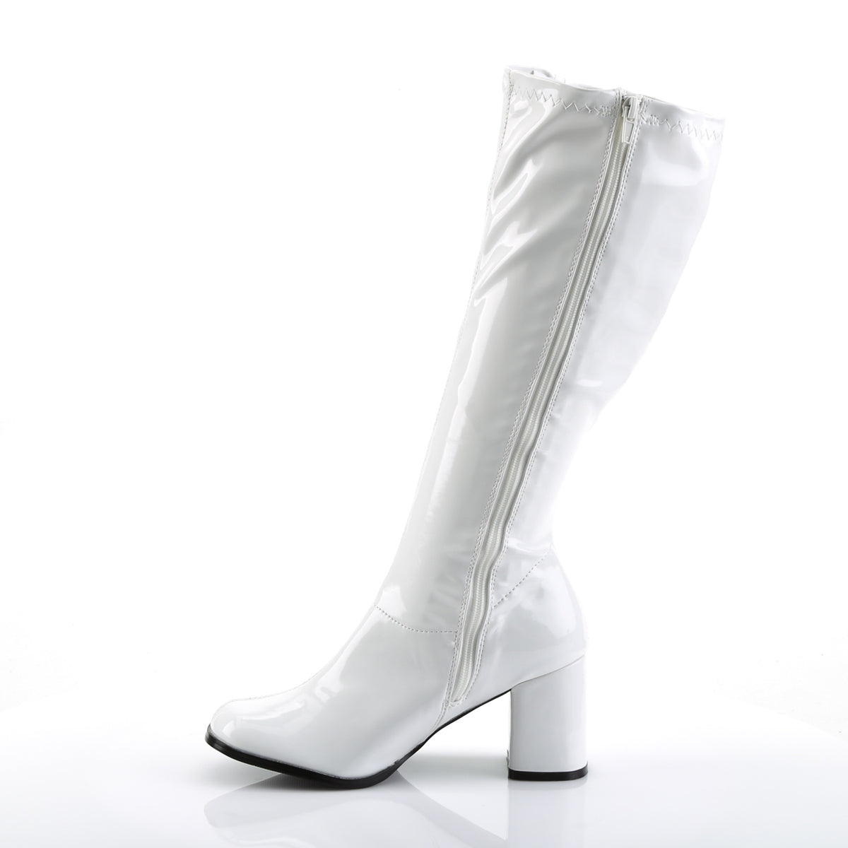 Funtasma Bottes pour femmes Gogo-303 wht str pat-clr TPU