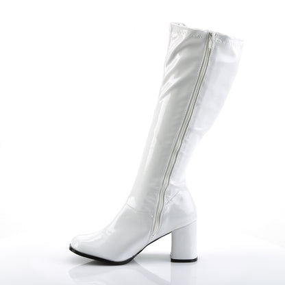 Funtasma Bottes pour femmes Gogo-303 wht str pat-clr TPU