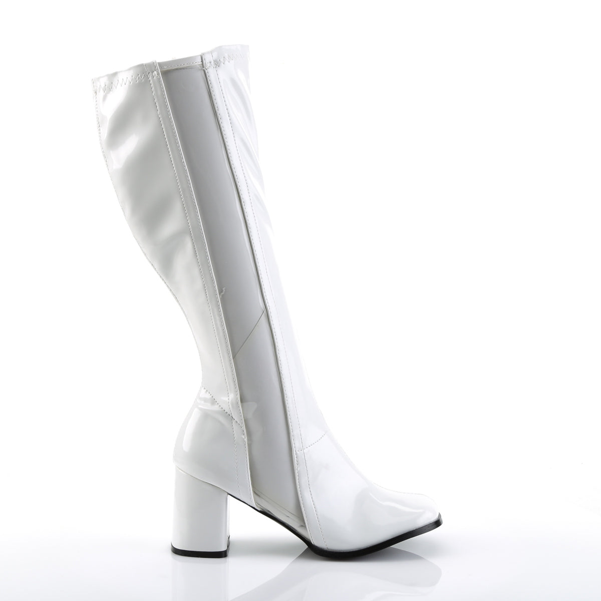 Funtasma Bottes pour femmes Gogo-303 wht str pat-clr TPU
