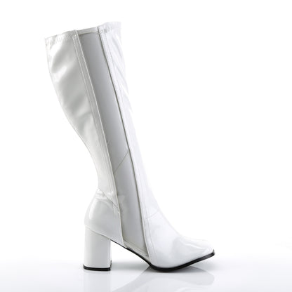 Funtasma Bottes pour femmes Gogo-303 wht str pat-clr TPU