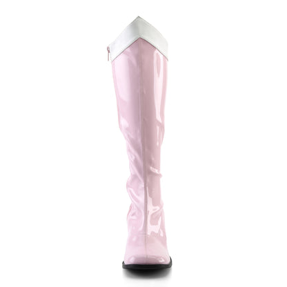 Funtasma Bottes pour femmes Gogo-306 B. Pink-wht Stretch Pat