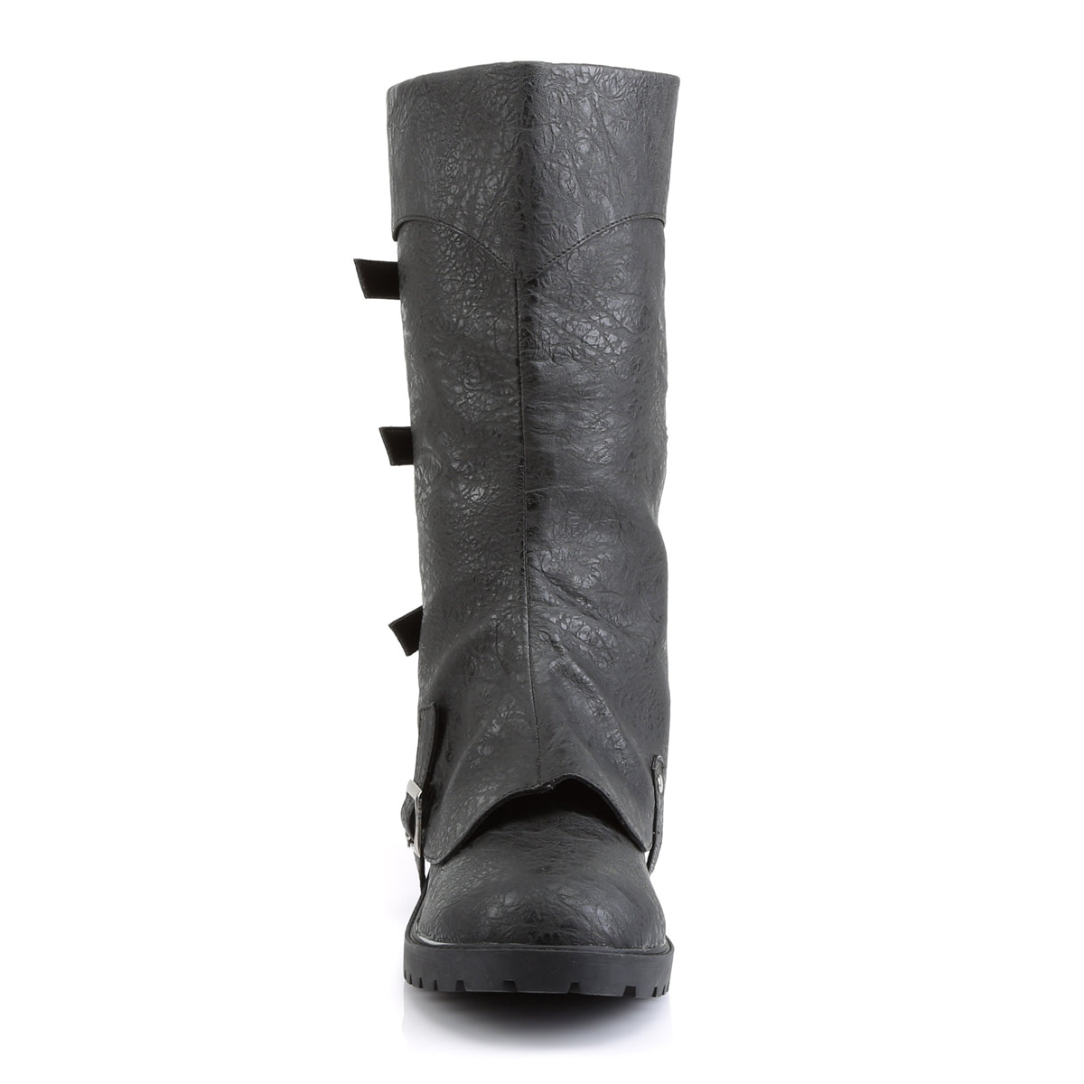 Funtasma Bottes pour hommes GOTHAM-105 Blk Pu en détresse