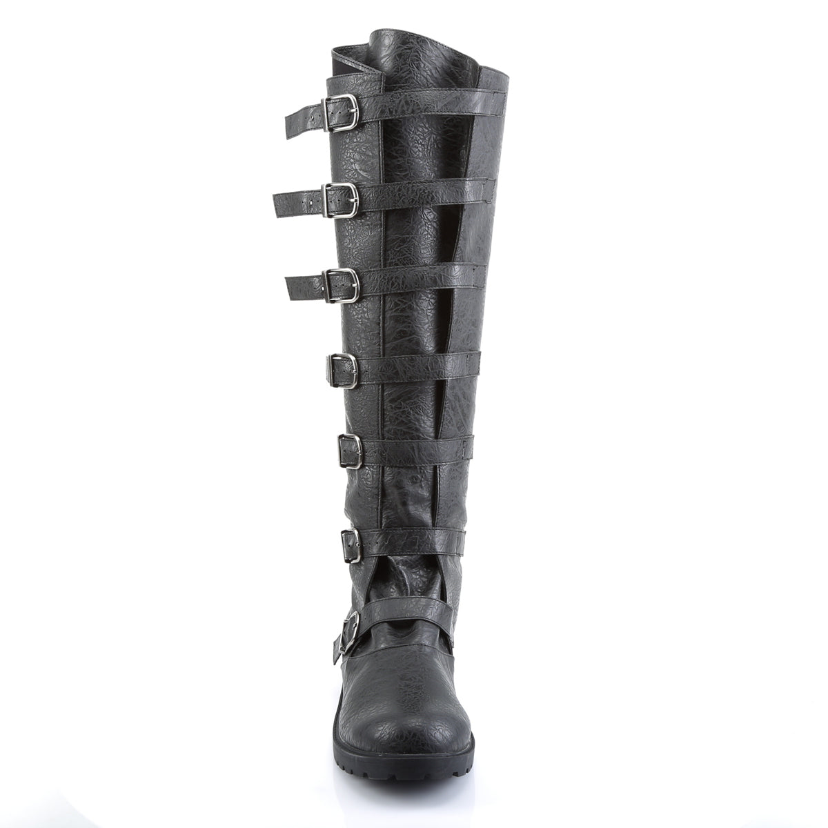 Funtasma Bottes pour hommes GOTHAM-110 BLK PU en détresse