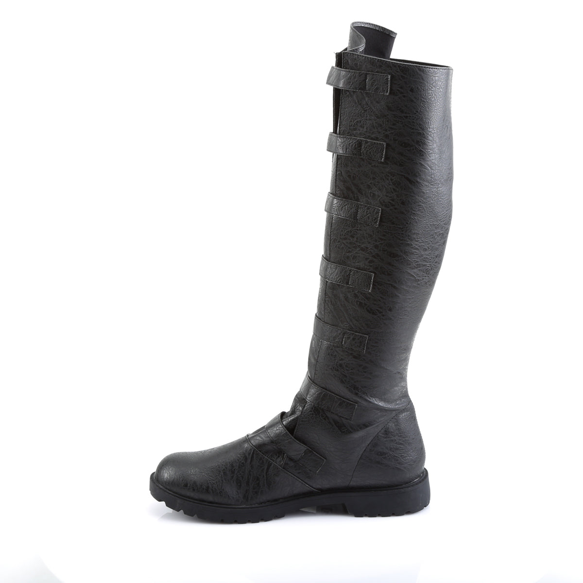 Funtasma Bottes pour hommes GOTHAM-110 BLK PU en détresse