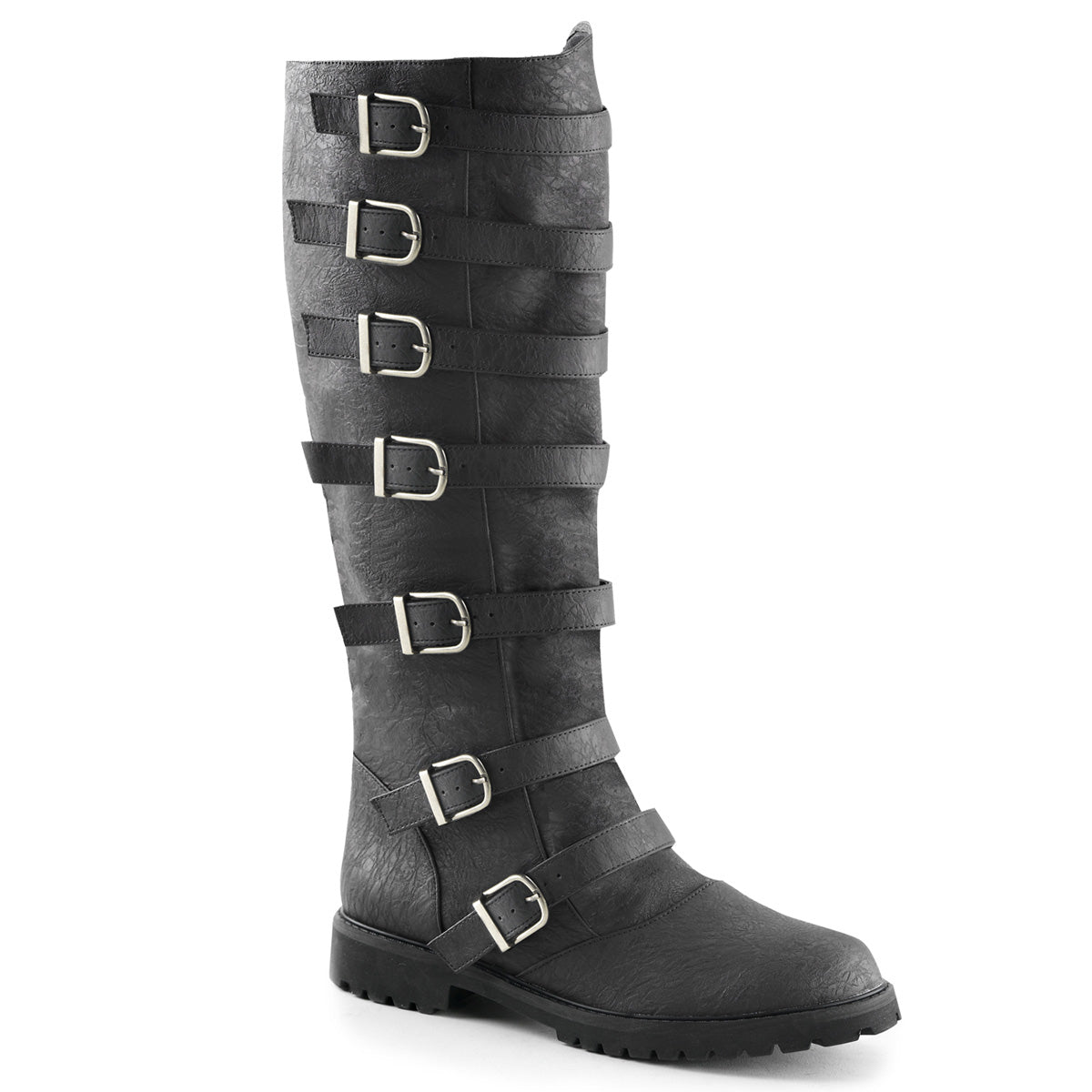 Funtasma Bottes pour hommes GOTHAM-110 BLK PU en détresse