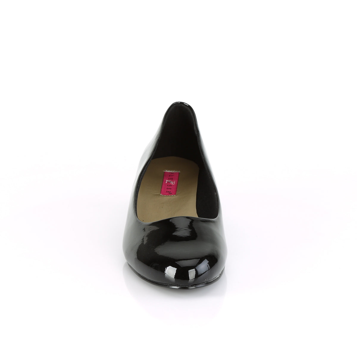Pleaser Pink Label Pompes pour femmes GWEN-01 blk pat