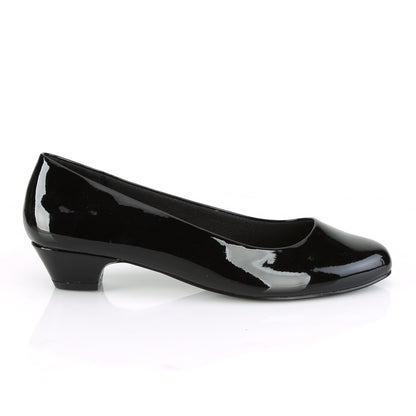Pleaser Pink Label Pompes pour femmes GWEN-01 blk pat