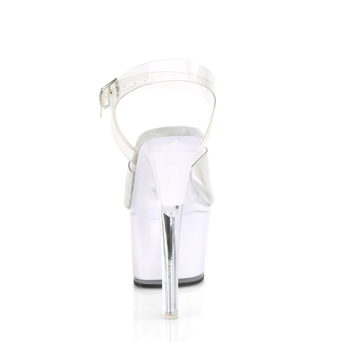 Pleaser Sandales pour femmes ILLUMINATOR-708 CLR / GLOW WHITE